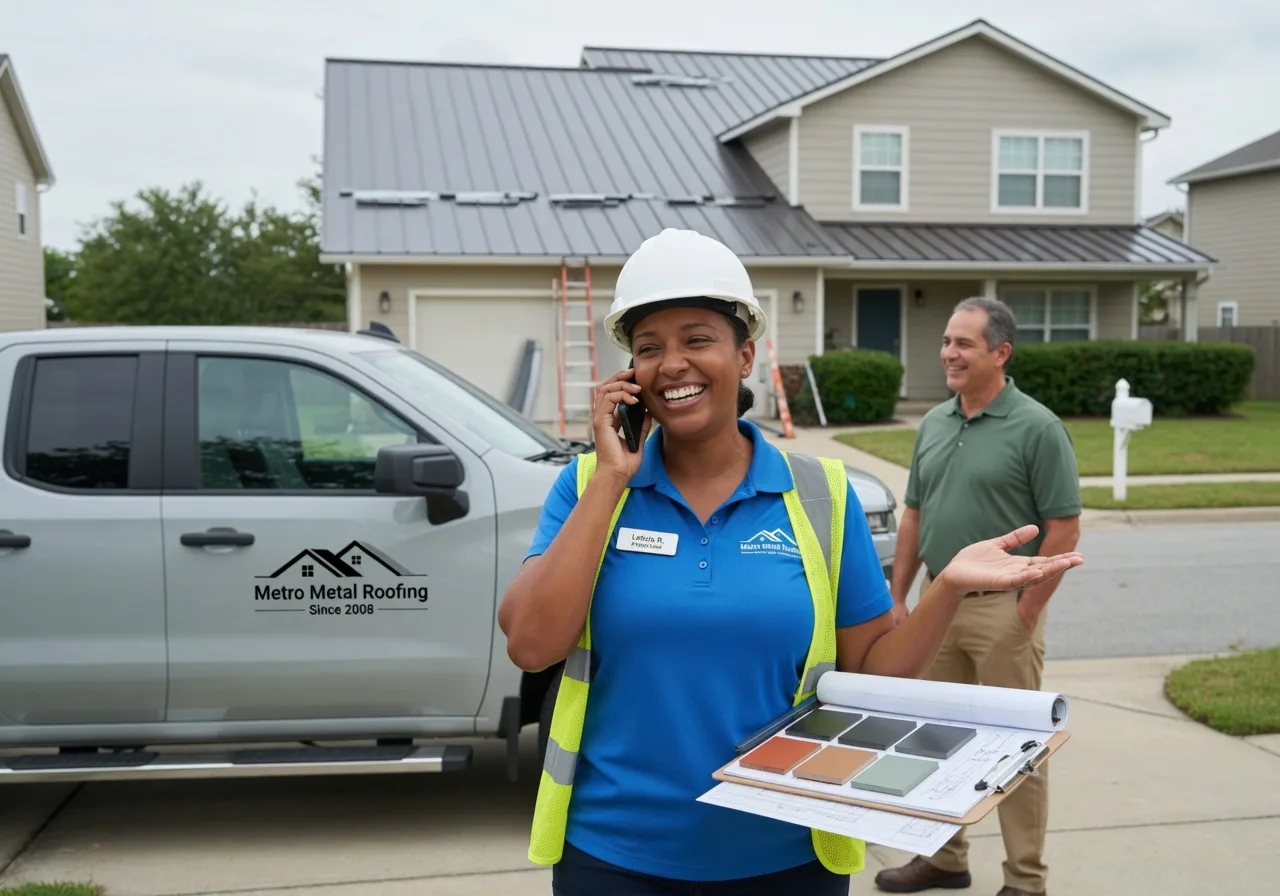 Storm Damage Metal Roof Repair in Beverly Shores, IN